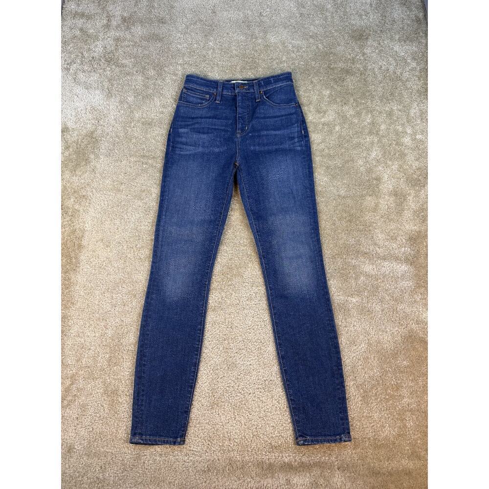 Madewell Womens Jeans 26 Curvy High Rise Skinny Stretch B390
